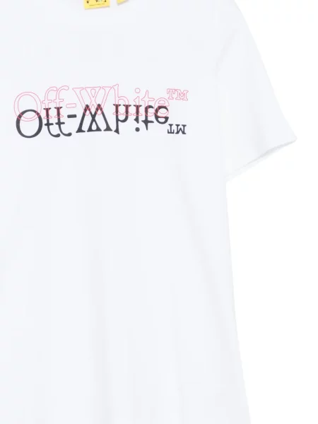 Koszulka dziecięca Off-white biała