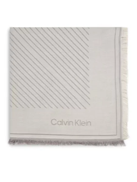 Šal Calvin Klein siva