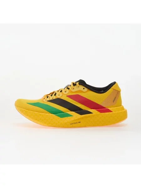 Sneakers adidas Adizero EVO SL Bold Gold/ Vivid Green/ Pure Ruby EUR 9 verde