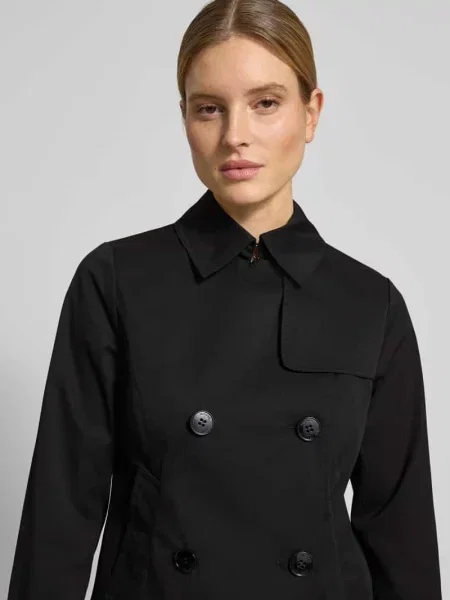 Trencz zapinany na Michael Michael Kors czarny