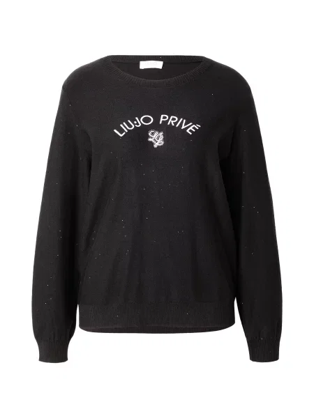 Liu Jo Pulover negru alb