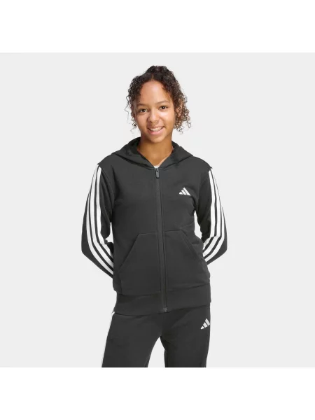 Bluza dziecięca ADIDAS z kapturem czarna