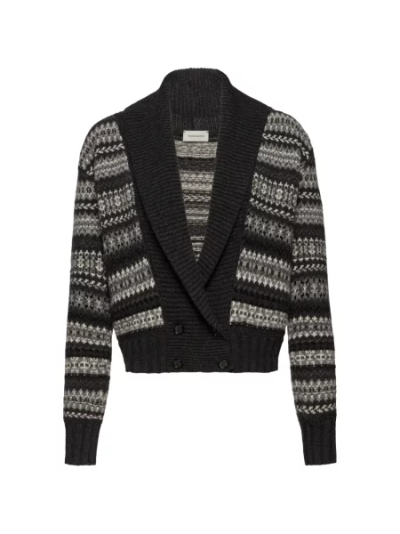 Lung cardigan Magda Butrym gri