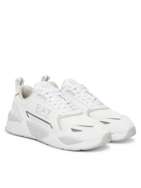 Sneakers Emporio Armani alb