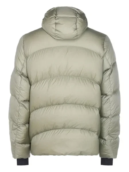 Geacă Moncler cu glugă verde