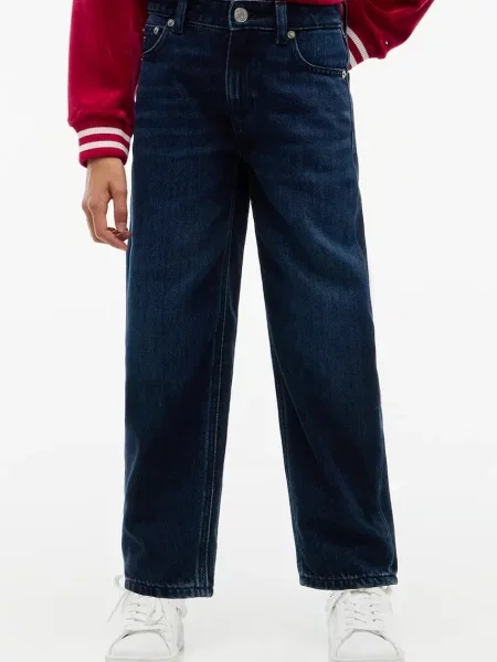Tommy Hilfiger blugi barrel pentru copii BARREL albastru