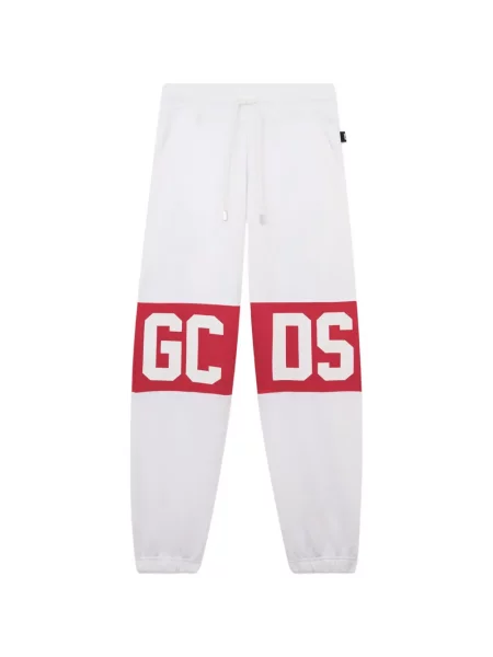 Pantaloni Gcds alergare cu autograf alb
