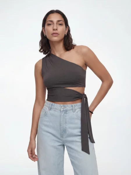 LeGer by Lena Gercke Top Leia tmavošedá