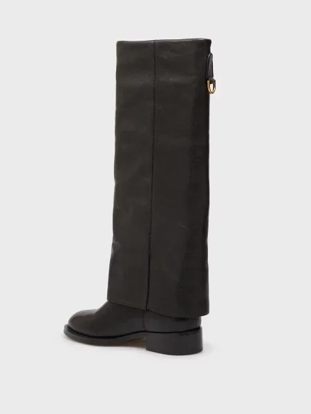 Кожаные сапоги Prpy черные