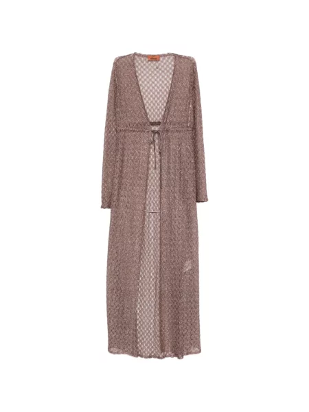 Talia płaszcz Missoni brązowy