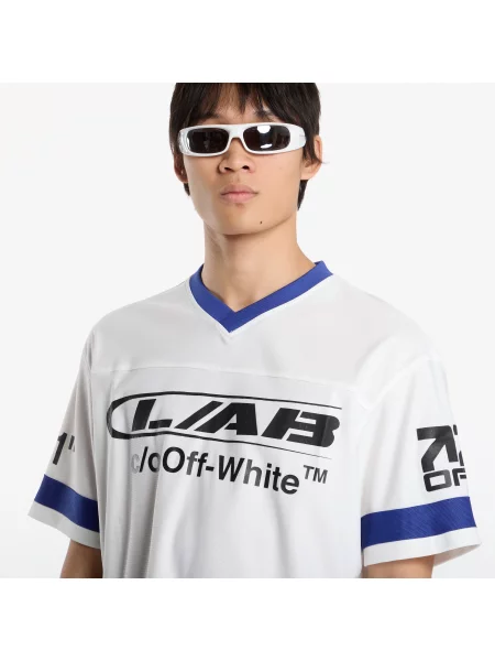 Футбольный свитер L/ab C/o Off-white™ из джерси белый