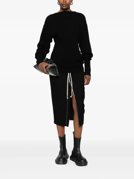 Pulover Rick Owens de lână negru