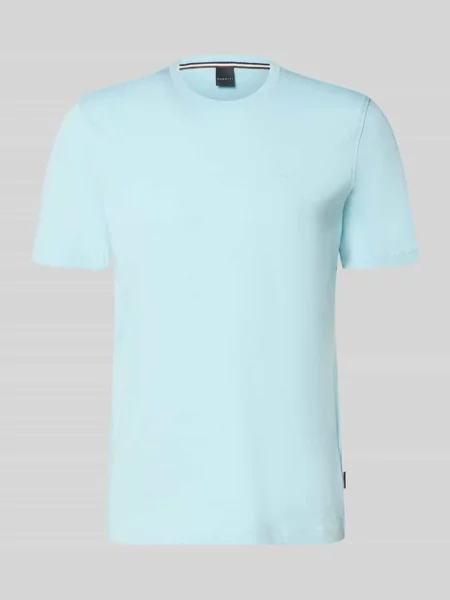 T-shirt z detalem z logo Bugatti