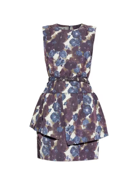 Rochie mini Baum Und Pferdgarten cu model floral cu imagine violet