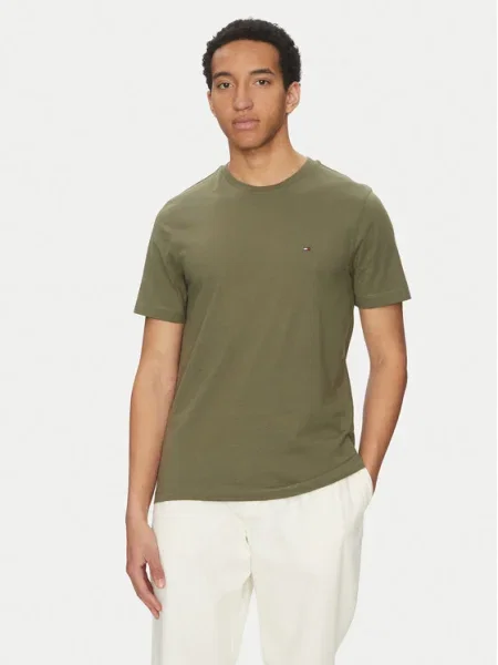 Тениска Tommy Hilfiger зелено