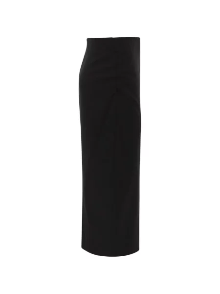 Fustă tip creion Max Mara drapată negru