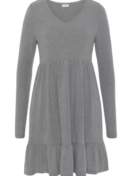 LASCANA Rochie deschis gri