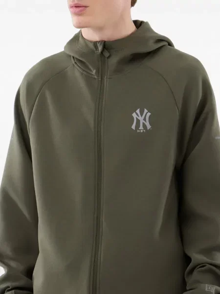 Hanorac cu glugă New Era Cap verde