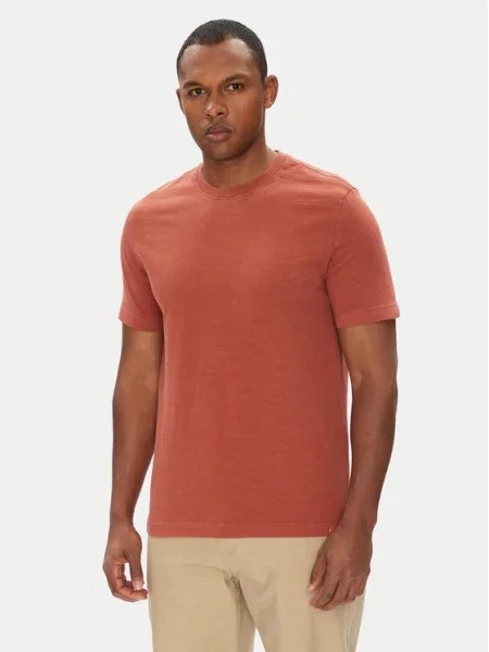 Тениска United Colors Of Benetton винено червено