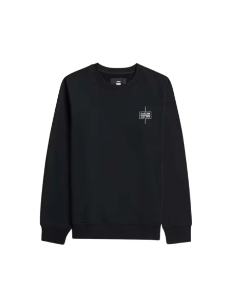 Bluza G-star z logo czarna