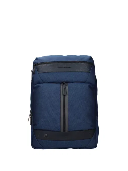 Rucsac Piquadro din piele albastru