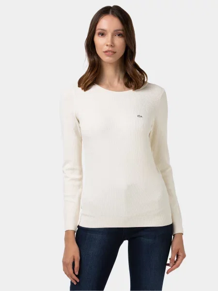 Lacoste Джемпер білий