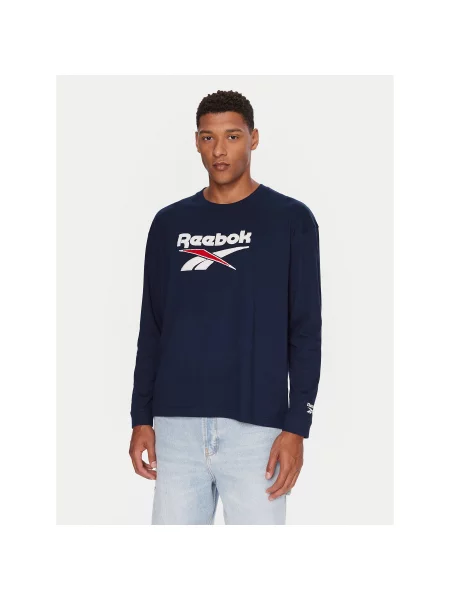 Reebok Póló Sötétkék