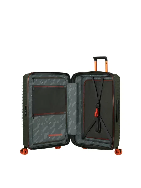 Чемодан Samsonite зеленый