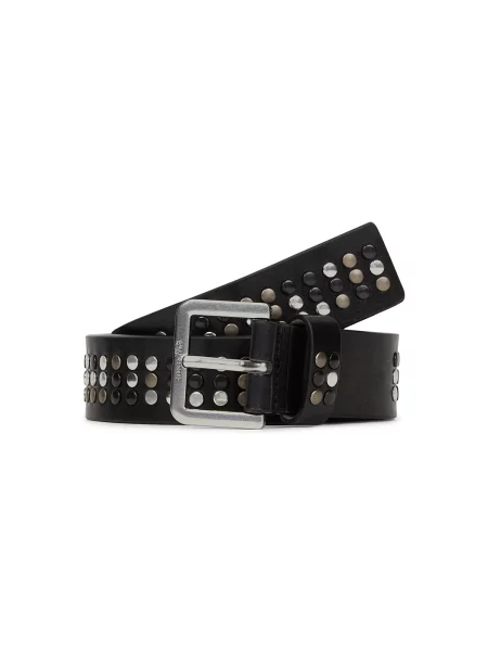 KARL LAGERFELD JEANS Curea STUDDED' negru