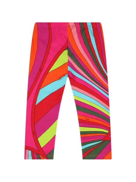 Legginsy dziecięce Pucci różowe