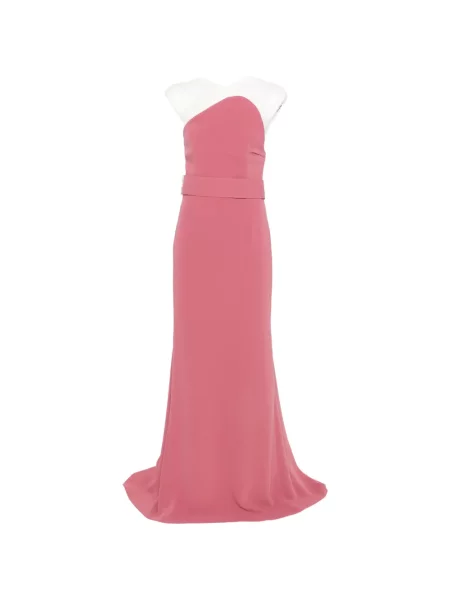 Rochie Solace London fără bretele roz