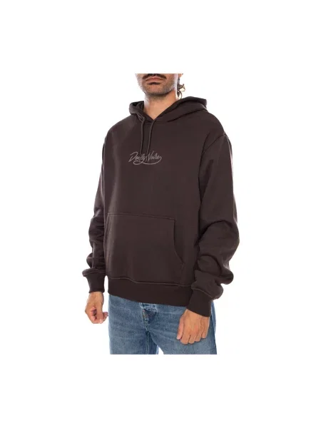 Bluza z kapturem Dolly Noire z kapturem brązowa