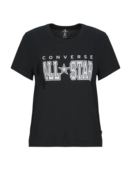 Retro majica Converse crna