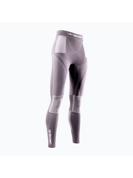 Termo legíny X-Bionic Energy Accumulator dusty lavender / arctic white bílé