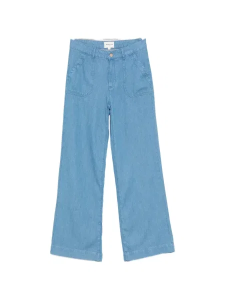 Blugi cu picior larg Maison123 albastru