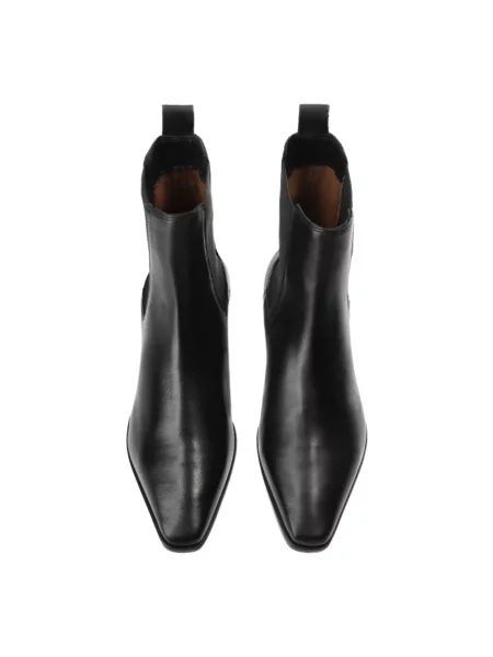Buty do kostki Copenhagen Studios skórzane czarne