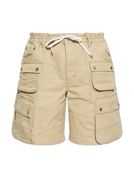 Szorty cargo Dsquared2 beżowe
