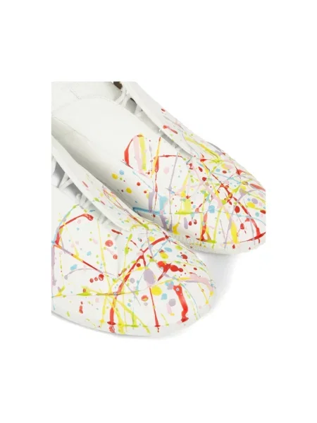 Sneakersy Maison Margiela skórzane białe