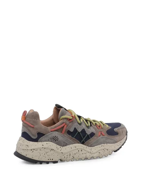 Sneakerși Flower Mountain cu model floral gri