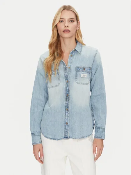 Jeans srajca Guess modra