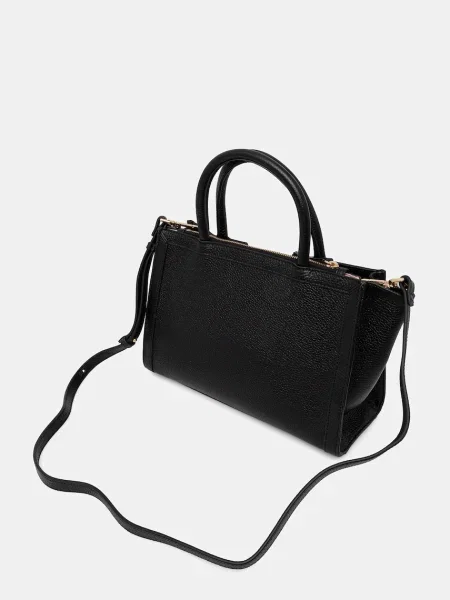 Geanta de piele Geox din piele negru
