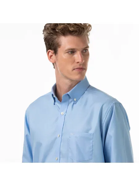 Рубашка Lacoste синяя