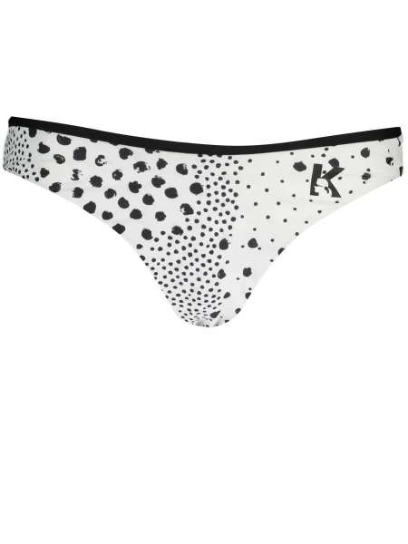 Бански Karl Lagerfeld Beachwear бяло
