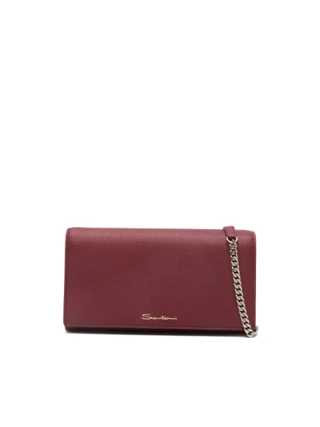 Torebka crossbody Santoni czerwona