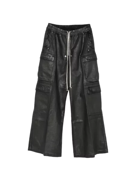 Pantaloni cargo Rick Owens Drkshdw cu cordon negru