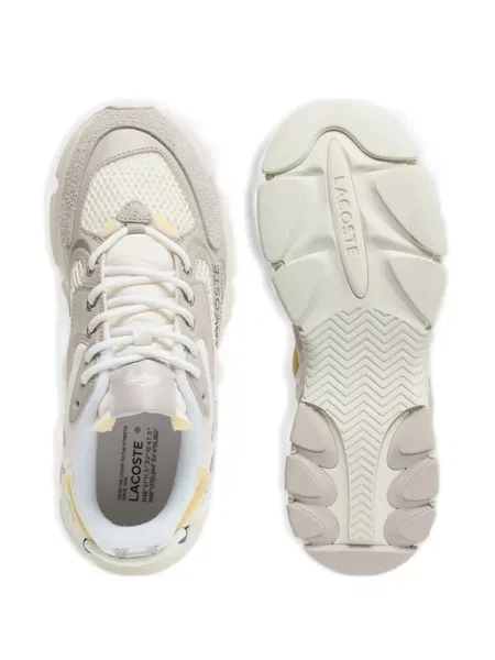 Sneakerși Lacoste cu șireturi din dantelă