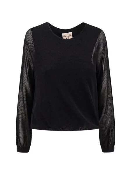 Pulover Semicouture lung negru