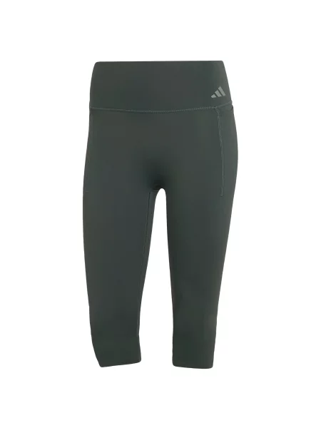 ADIDAS PERFORMANCE Sportske hlače Optime tamno zelena