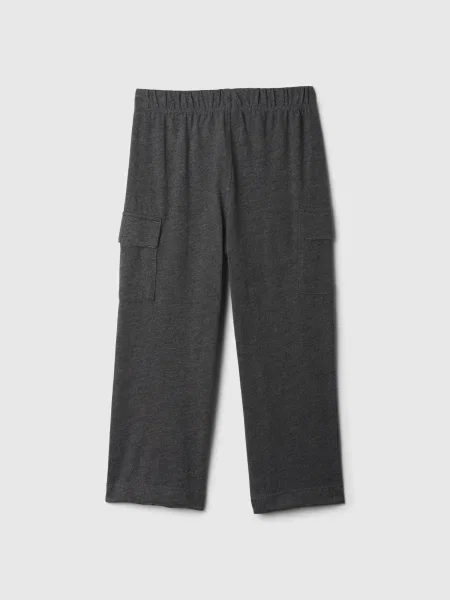 Pantaloni cargo copii Gap gri
