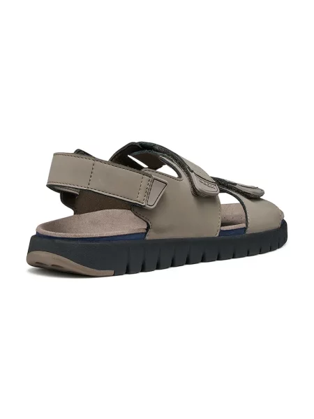 Sandály Geox U FLEXTRIDE S hnědé